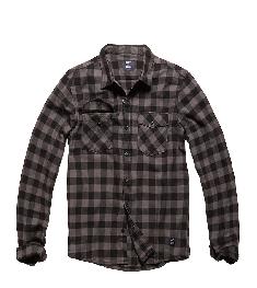 Vintage Industries - Vintage Industries Harley Shirt Grijs